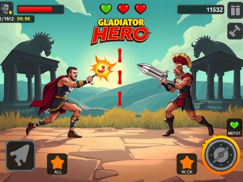 Spicy Gladiator Hero gameplay screenshot